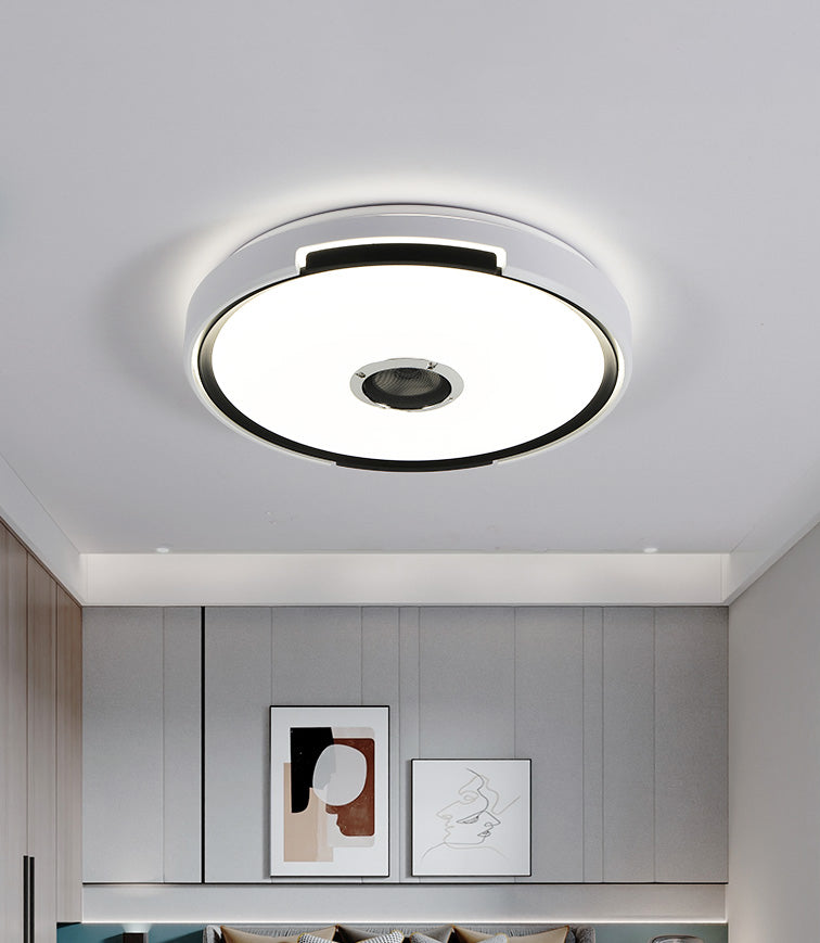 Flush Mount Ceiling Fixture LED Light Smart Mobile Phone Control Foyer Light Room Light