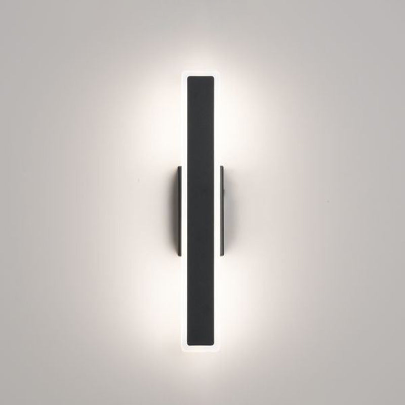Fun a parete rettangolare per la parete della camera da letto Simplicità a parete LED Apparecchio di illuminazione montata