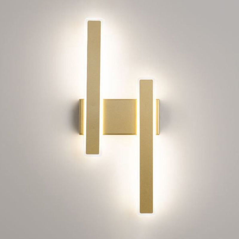 Fun a parete rettangolare per la parete della camera da letto Simplicità a parete LED Apparecchio di illuminazione montata