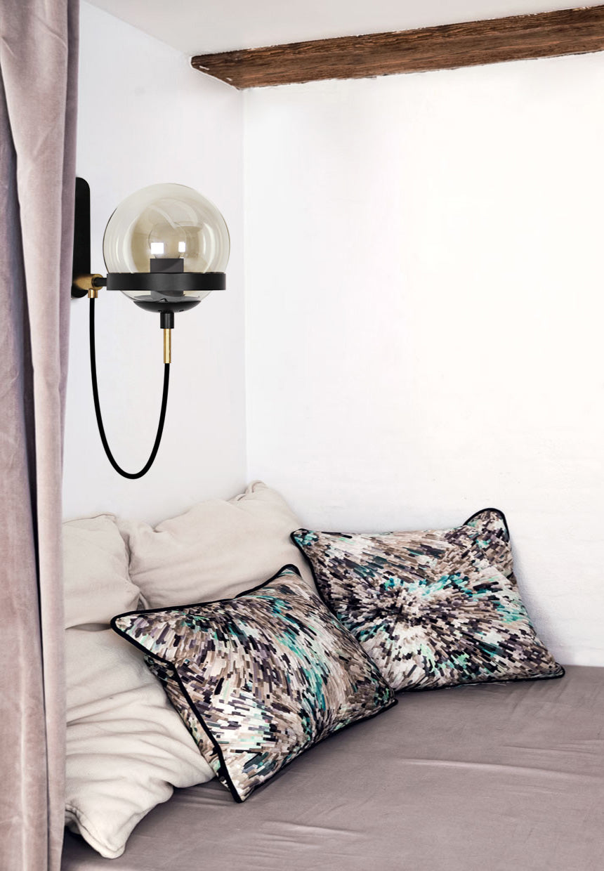 Moderne transparante glazen wandwand Slaapkamer Studiezaal Leesverlichting leesverlichting