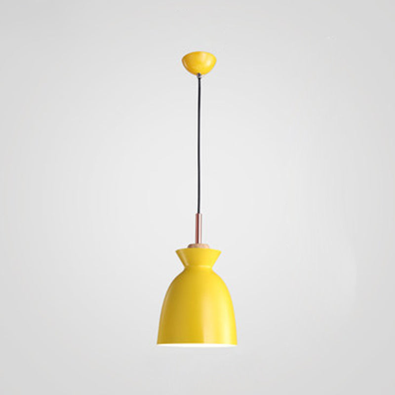 Metaal 1 licht hangende lichten moderne eetkamer naar beneden verlichting hanger