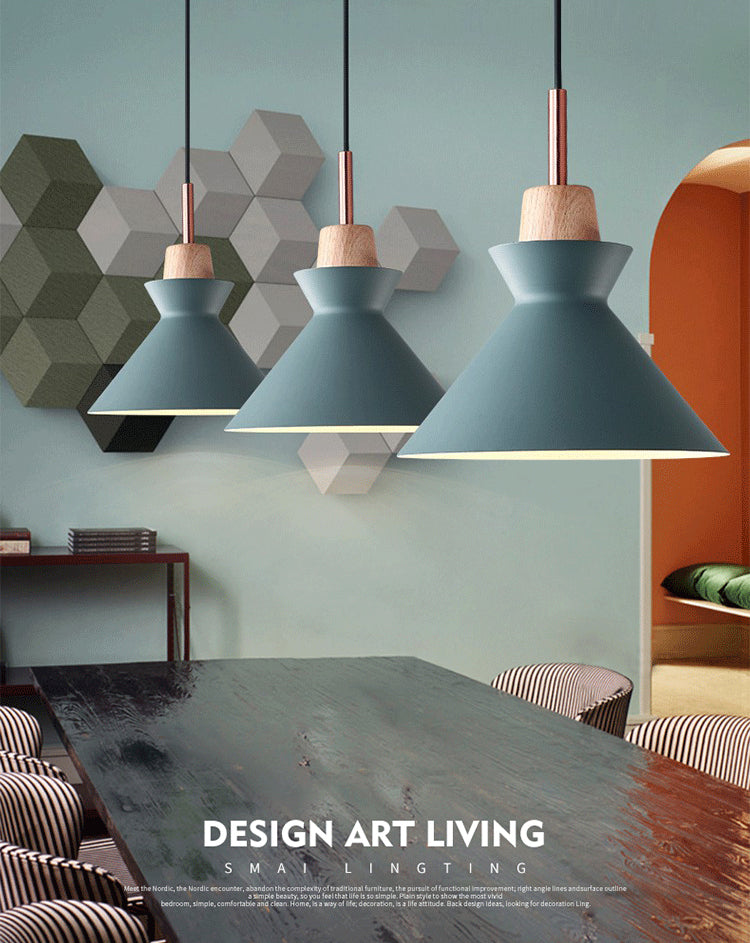 Metaal 1 licht hangende lichten moderne eetkamer naar beneden verlichting hanger