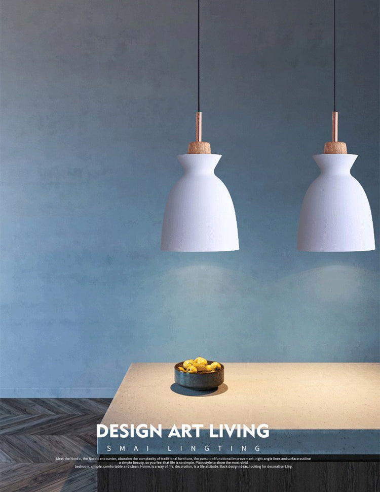 Metaal 1 licht hangende lichten moderne eetkamer naar beneden verlichting hanger