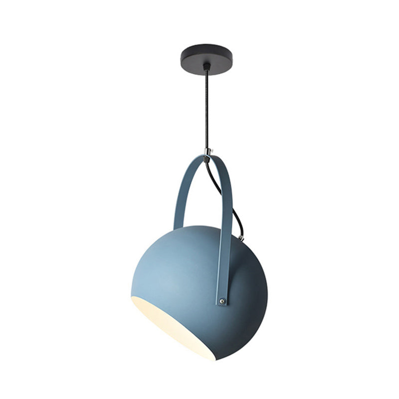 1 Light Metal Pendant Lighting Fixtures Modern Pendulum Dining Room Hanging Pendant Lights