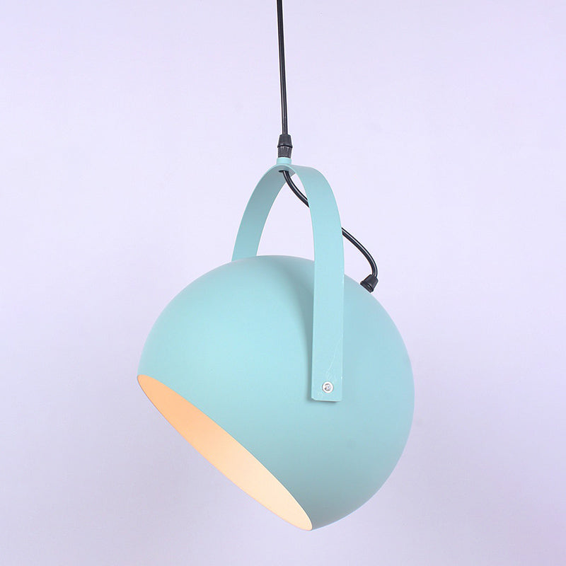 1 Light Metal Pendant Lighting Fixtures Modern Pendulum Dining Room Hanging Pendant Lights