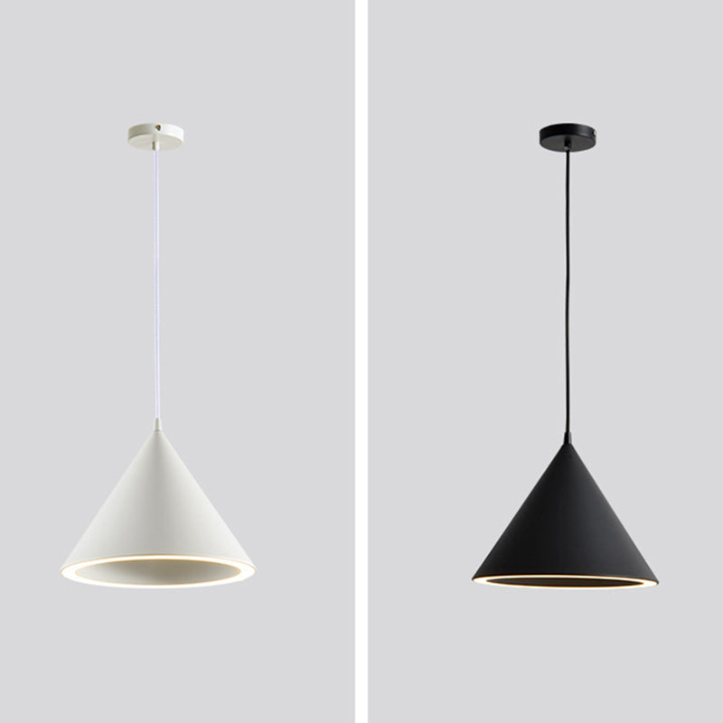 Metallkegel hängende Anhänger Lichter moderner Esszimmer Down Lighting Anhänger