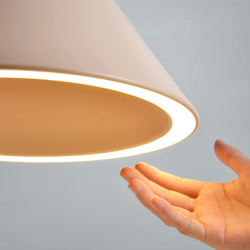 Metallkegel hängende Anhänger Lichter moderner Esszimmer Down Lighting Anhänger