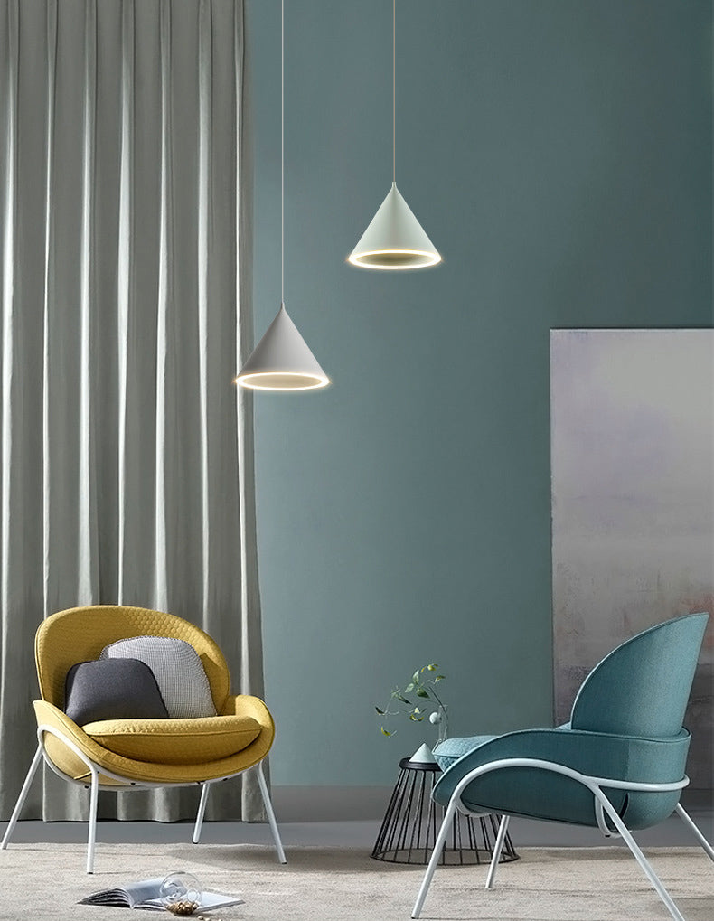 Metallkegel hängende Anhänger Lichter moderner Esszimmer Down Lighting Anhänger