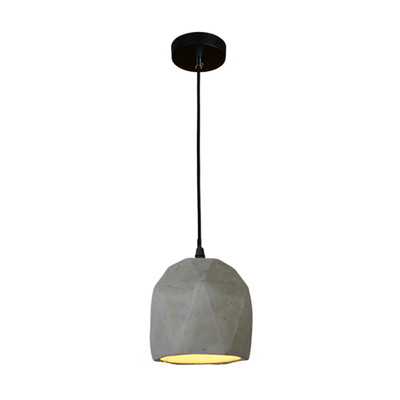 Modern Ceiling Pendant Cement Single Pendant Bar Indoor Room Light