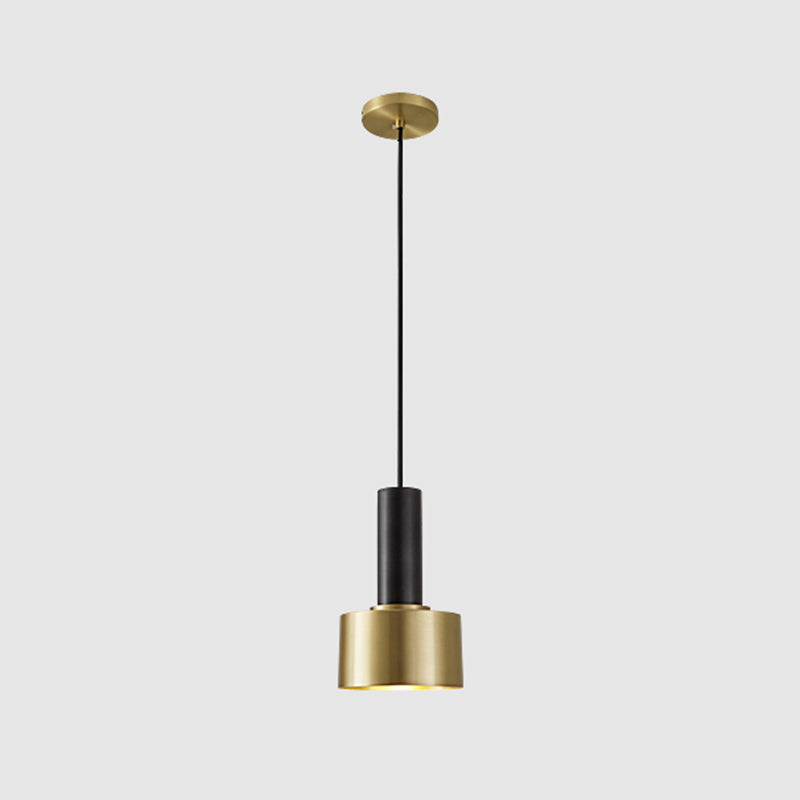 Slaapkamerhangende plafondlicht Minimalistische stijl Pendant lichtkit met cilinder metalen schaduw
