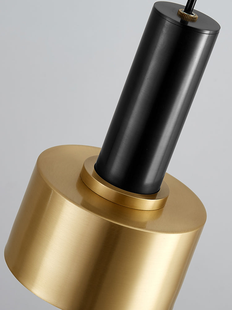 Slaapkamerhangende plafondlicht Minimalistische stijl Pendant lichtkit met cilinder metalen schaduw