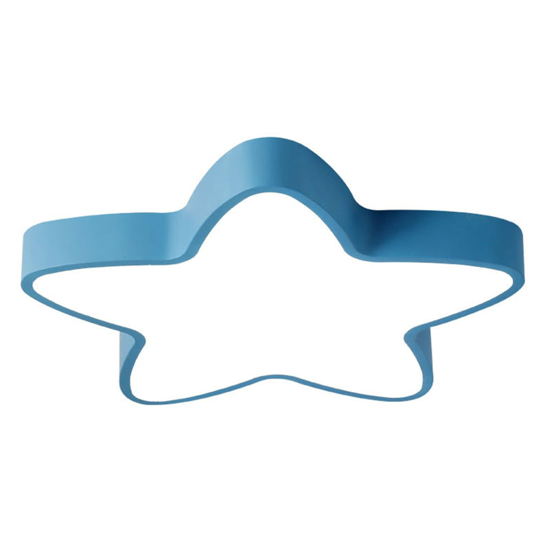 Plafonnier LED en fer forgé, plafonnier Macaron en acrylique de Style nordique moderne pour chambre à coucher