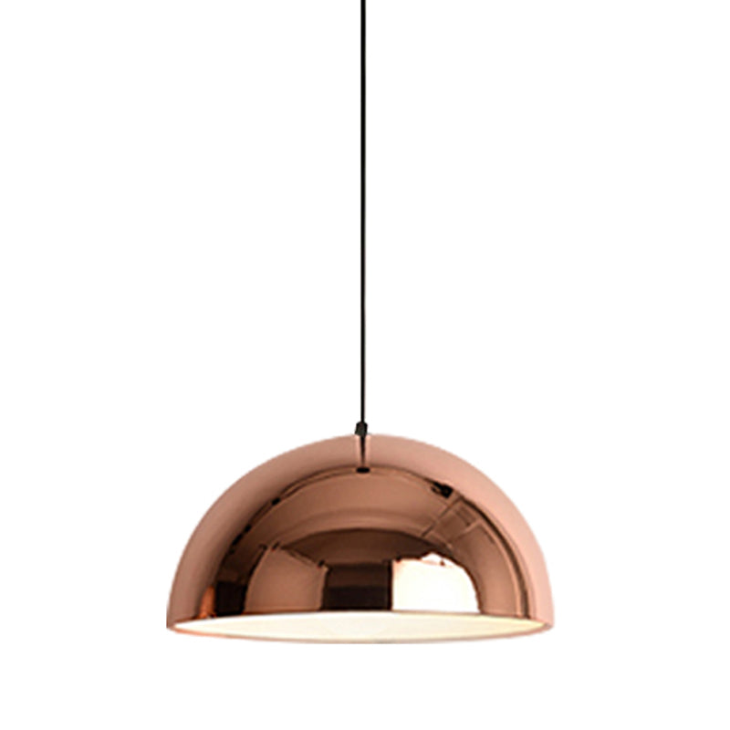 Eenvoud gearceerde hangende plafondlicht metalen eetkamer in de verlichting hanger in roségoud