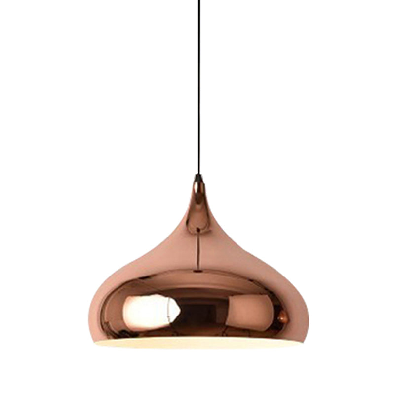 Eenvoud gearceerde hangende plafondlicht metalen eetkamer in de verlichting hanger in roségoud