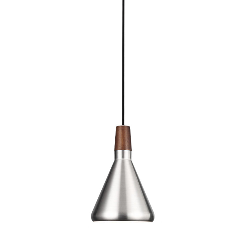 Cone Metal Pendant Ceiling Light Contemporary-Style Pendant Light Kit for Restaurant