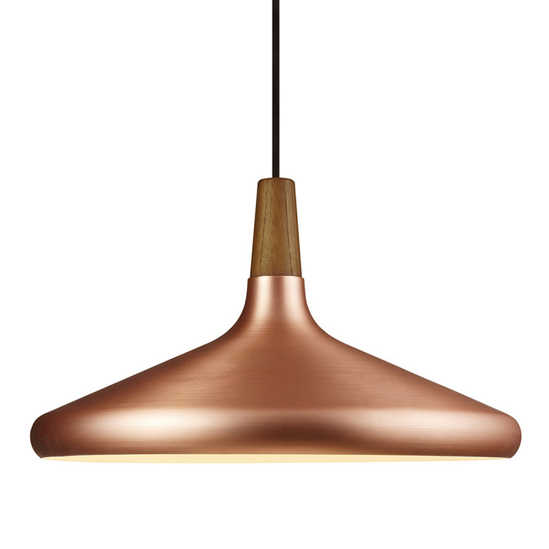 Cone Metal Pendant Ceiling Light Contemporary-Style Pendant Light Kit for Restaurant