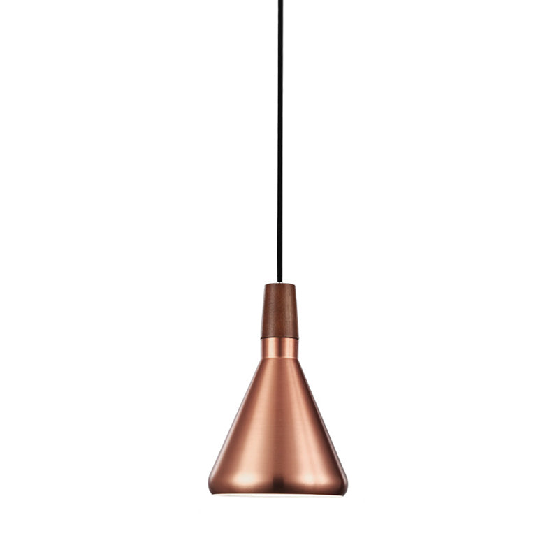 Cone Metal Pendant Ceiling Light Contemporary-Style Pendant Light Kit for Restaurant