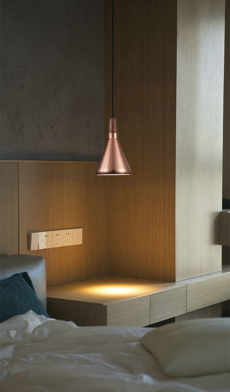 Cone Metal Pendant Ceiling Light Contemporary-Style Pendant Light Kit for Restaurant