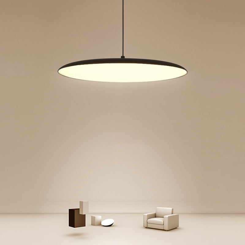 Modern LED enkele hanger Circle Light Foyer Hotel Light