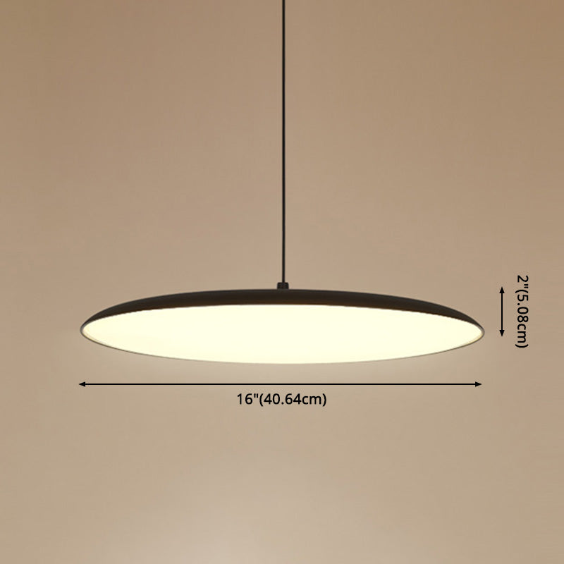 Modern LED enkele hanger Circle Light Foyer Hotel Light