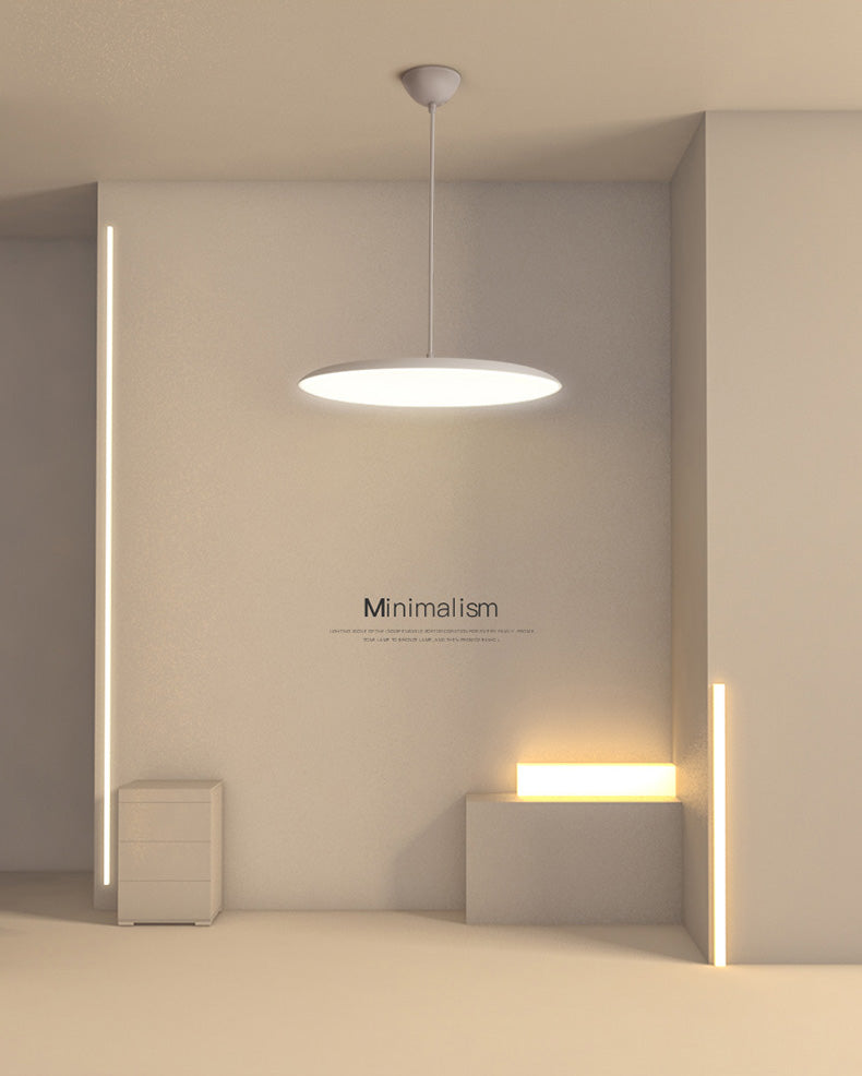 Modern LED enkele hanger Circle Light Foyer Hotel Light