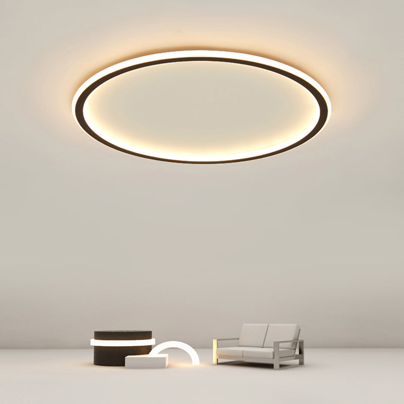 Lampe LED encastrée moderne, barre lumineuse créative pour chambre à coucher