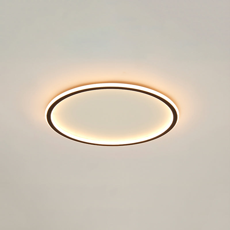 Lampe LED encastrée moderne, barre lumineuse créative pour chambre à coucher