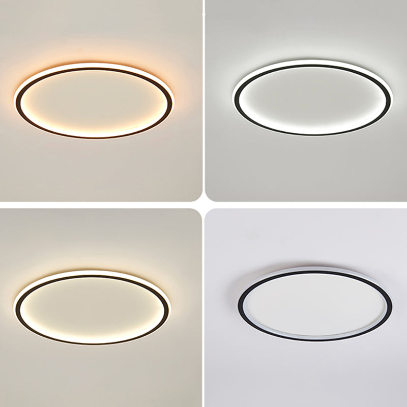 Lampe LED encastrée moderne, barre lumineuse créative pour chambre à coucher