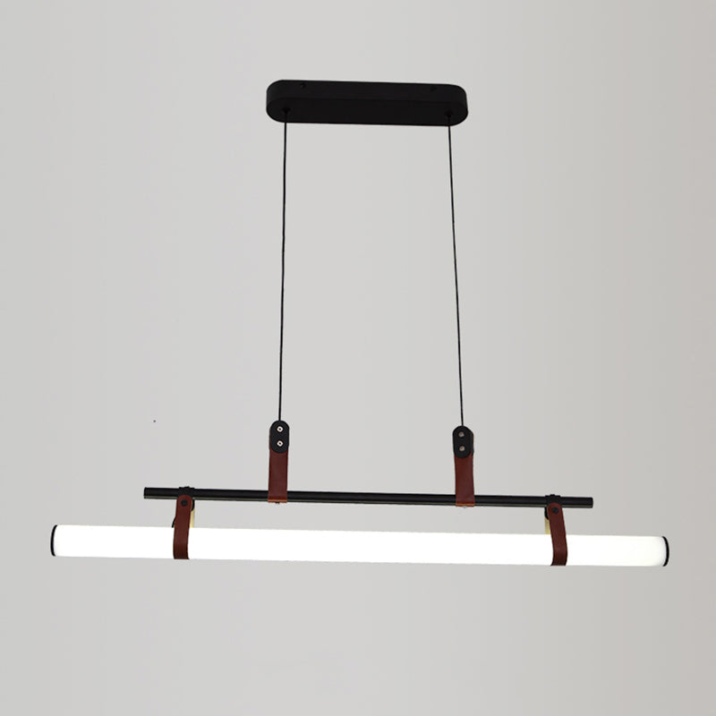 Nuovo lampada lampadario a sospensione moderno di metallo a sospensione per la luce lineare per la stanza di dinging