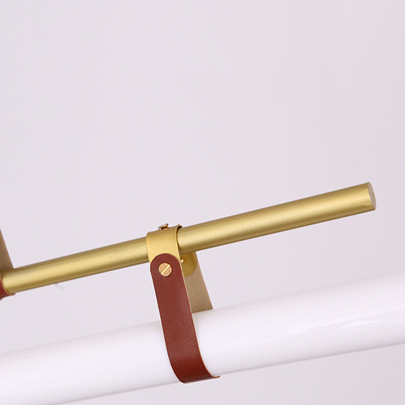 Nuovo lampada lampadario a sospensione moderno di metallo a sospensione per la luce lineare per la stanza di dinging