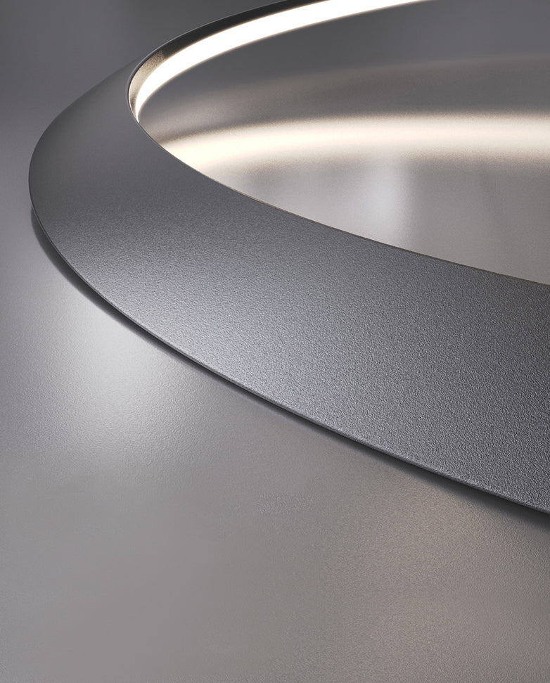 Black Aluminum Hanging Pendant Lights Contemporary Hanging Lamps for Living Room