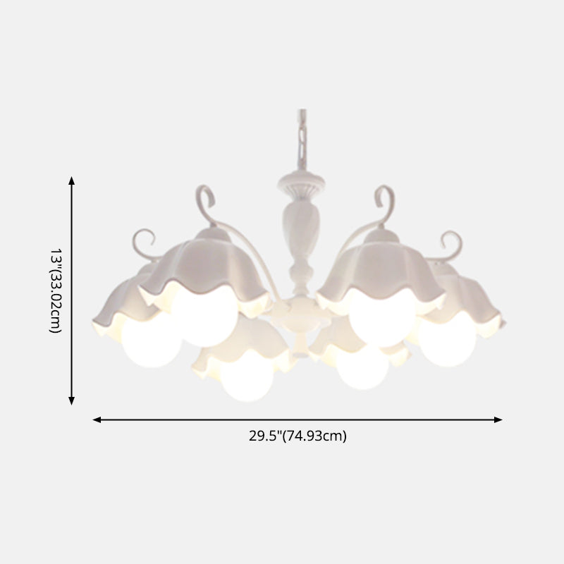 Cerámica contemporánea Luz de colgante de techo Sputnik Luz colgante de colgantes para dormitorio