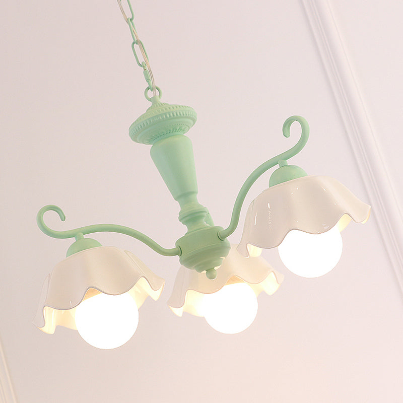 Cerámica contemporánea Luz de colgante de techo Sputnik Luz colgante de colgantes para dormitorio