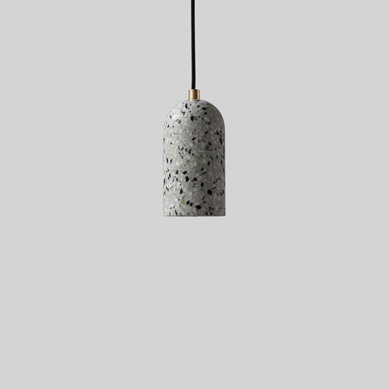 Modern Cement Pendulum Light 1-Light hangend plafondlicht voor eetkamer