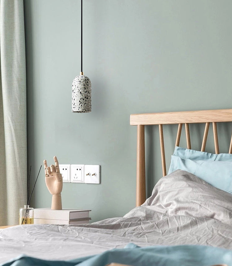Modern Cement Pendulum Light 1-Light hangend plafondlicht voor eetkamer
