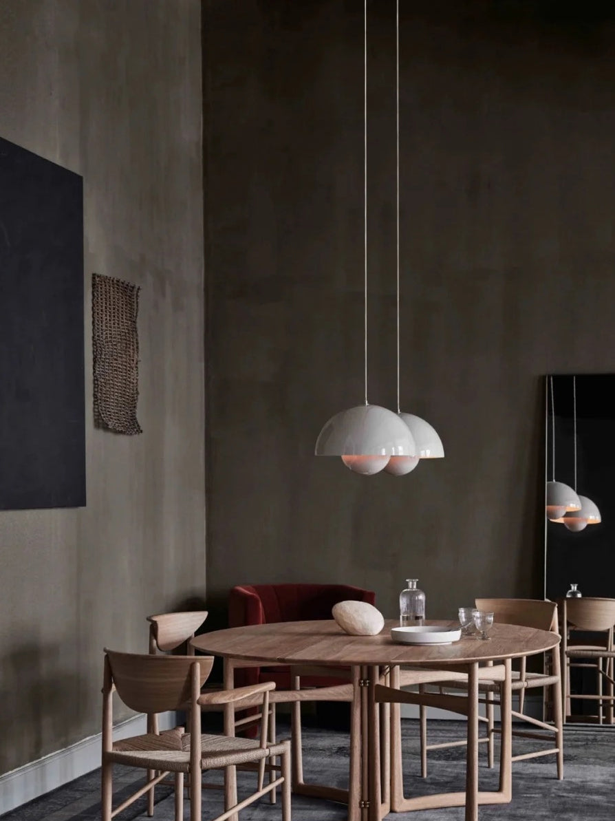 Iron Iron Contemporary sospeso a sospensione Light 1 ciondolo a 1 luce per sala da pranzo