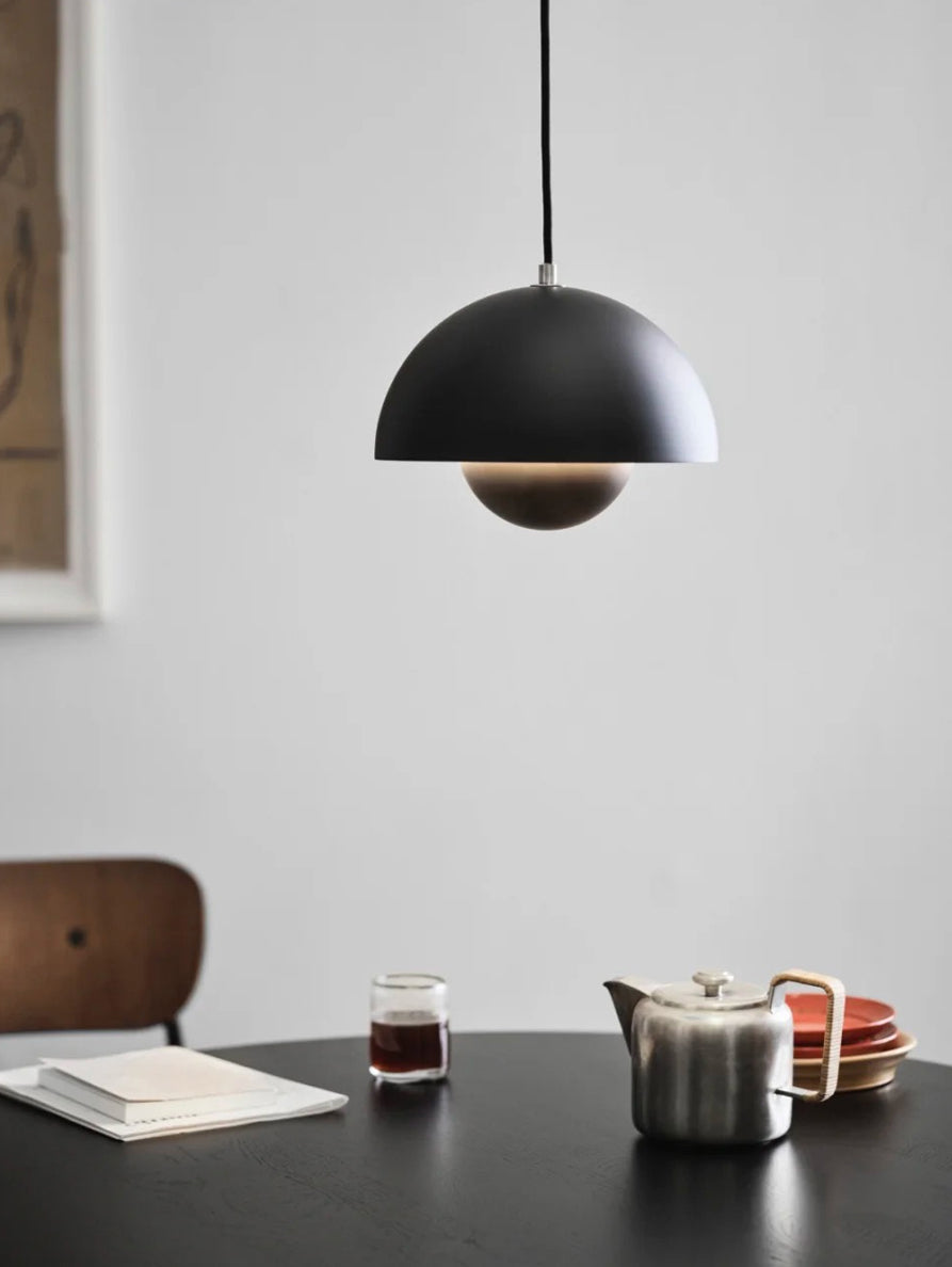 Iron Iron Contemporary sospeso a sospensione Light 1 ciondolo a 1 luce per sala da pranzo