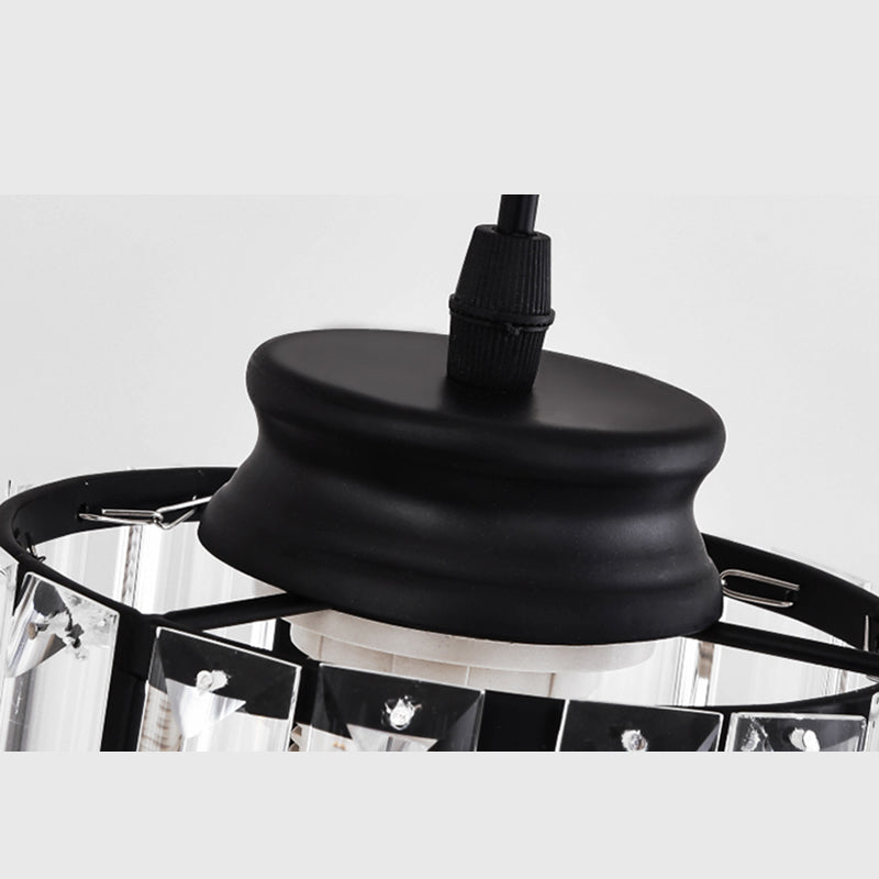 3-licht helder glazen hanglamp eigentijdse stijl in mini hanger voor eetkamer