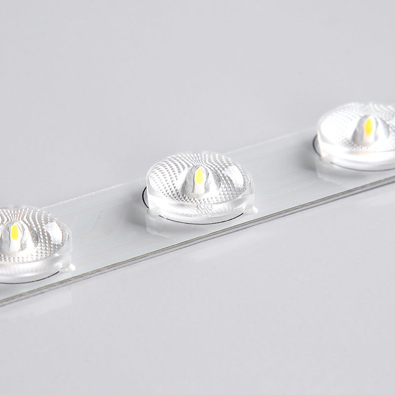 Moderne minimalistische LED-plafondlamp Houten Spoetnik Inbouw met acrylkap