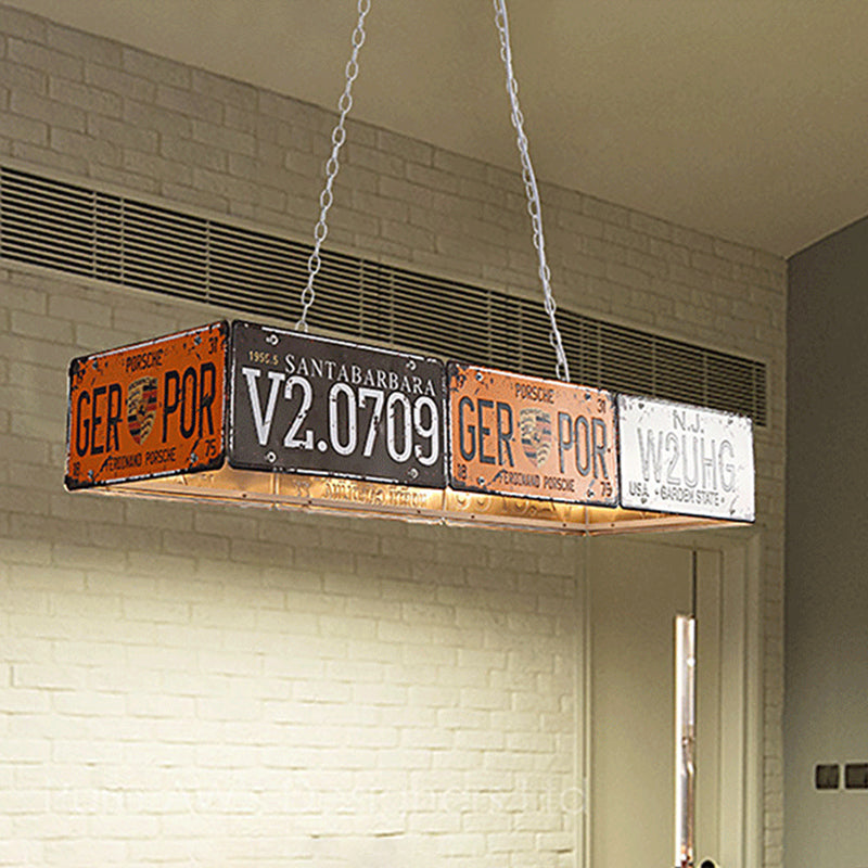 Luminaire géométrique luminaire luminaire rétro de style industriel éclairage en métal pour bar