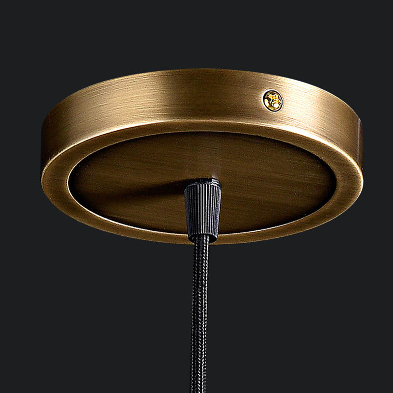 Kristal messing hanglamp in moderne luxe stijl koper geometrische hangende lamp voor binnenruimtes