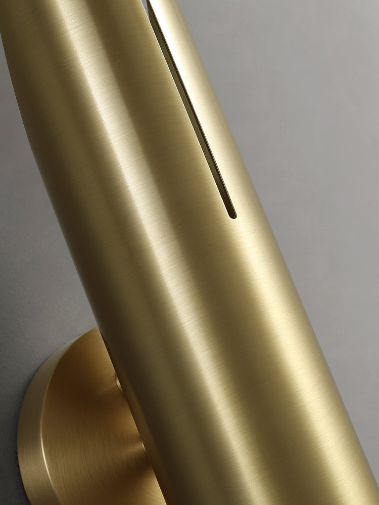 Shaded Metal Sconce Light Fixture Contemporary Wall Mounted Light Fixture for Bedroom