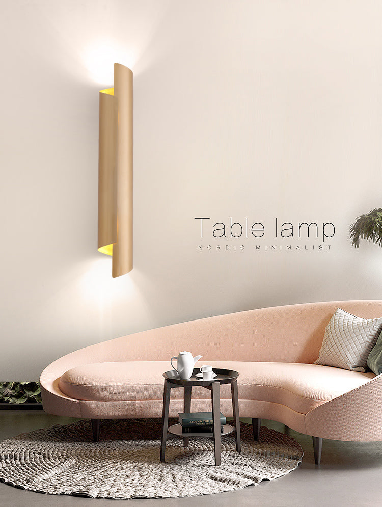 Gewikkelde muurverlichting armatuur eigentijdse stijl metalen wand gemonteerd verlichtingsarmatuur