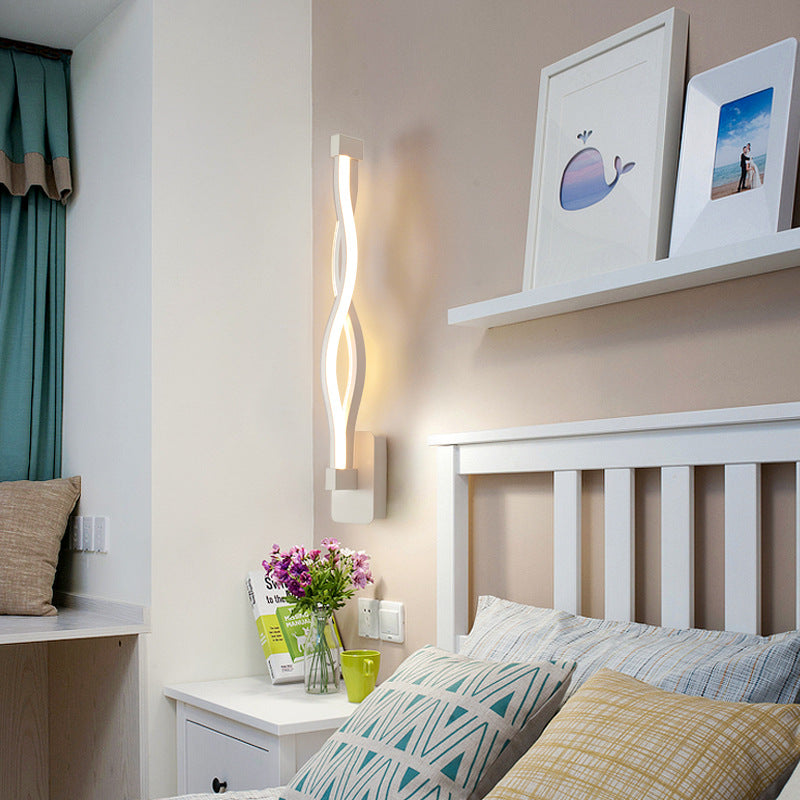 Metal Musical Note Wall Sconce Lighting Nordic Style LED Wall Mount Light Fixture