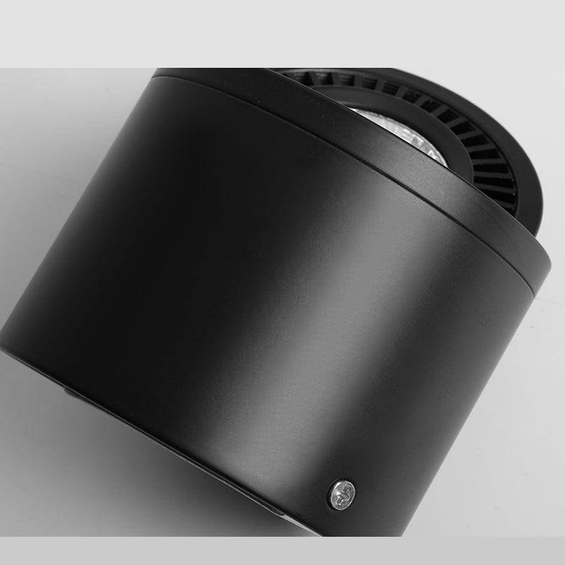 Cylinder 1-Light LED Flush Light New Modern Aluminum Flush Mount Ceiling Light Fixtures