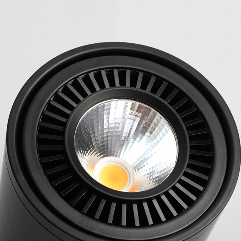 Cylinder 1-Light LED Flush Light New Modern Aluminum Flush Mount Ceiling Light Fixtures