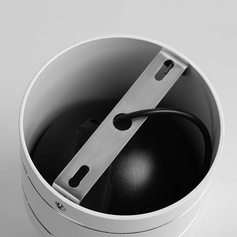 Cylinder 1-Light LED Flush Light New Modern Aluminum Flush Mount Ceiling Light Fixtures