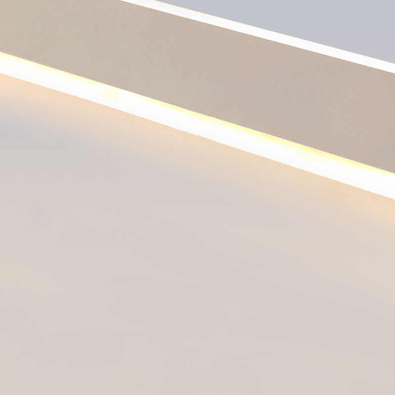 Montage encastré linéaire en aluminium, nouveau luminaire monté au plafond blanc moderne avec projecteur