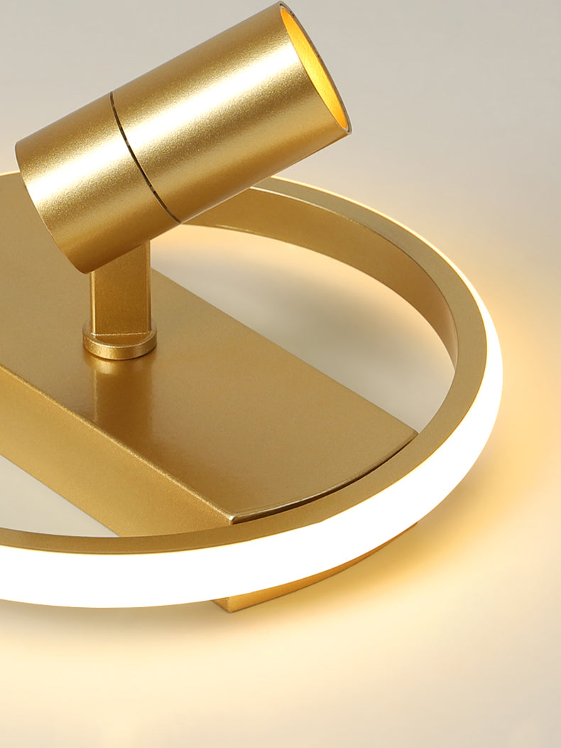 Nieuwe moderne LED flush plafond lampen Aluminium Flush Mount lamp met 1 Spotlight