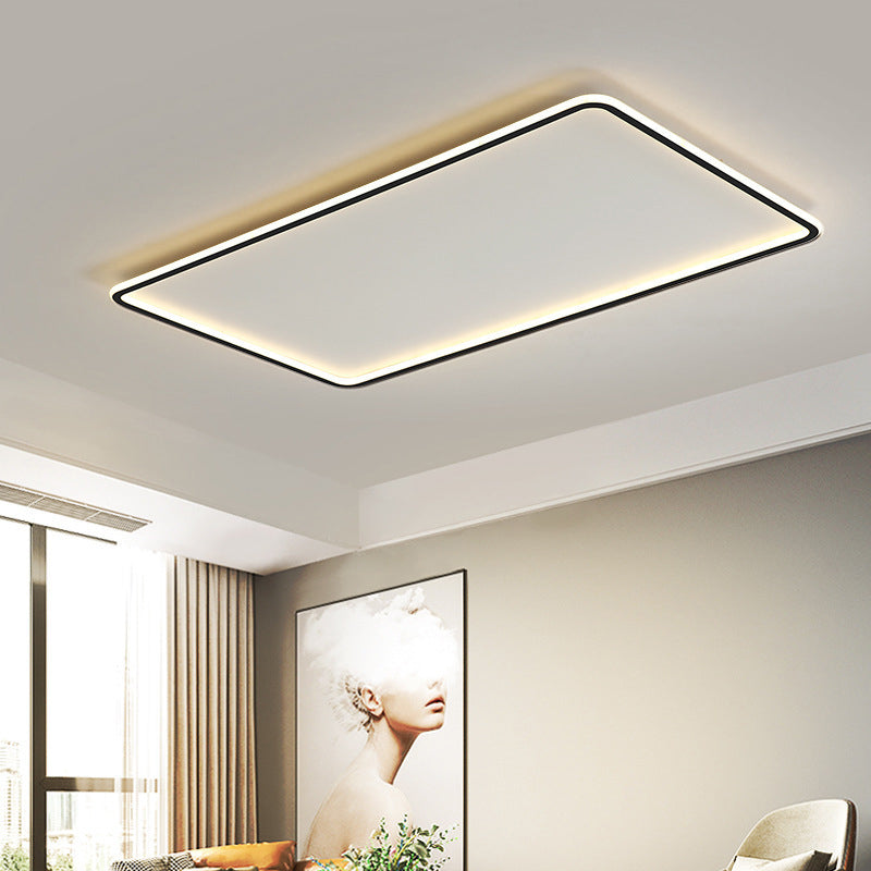 Modern LED Flush Mount Ceiling Fixture Ringed Light Room Hall Foyer Light Indoor Shop Lighting